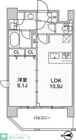 LUNIQ新御徒町IIの物件間取画像